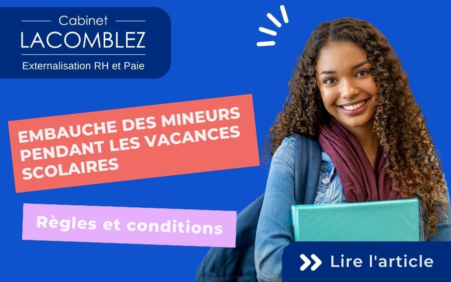 Embauche des mineurs pendant les vacances scolaires